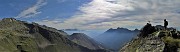 21 Cima delle galline (2131 m) con vista sulla Valle della Corte e Valcanale